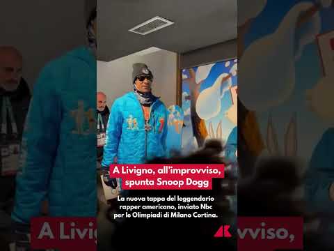 A Livigno, all’improvviso, spunta Snoop Dogg