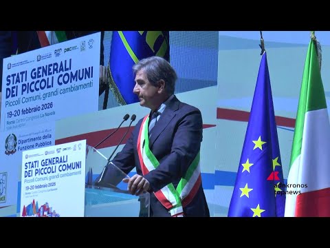 A Roma gli Stati Generali dei Piccoli Comuni danno voce ai territori