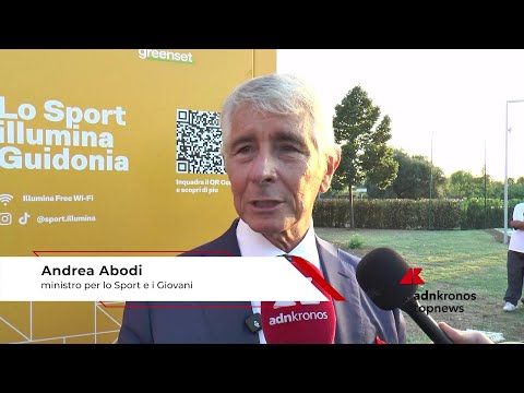 Abodi (Min. Sport e Giovani): “Con Sport Illumina modello italiano per rendere la pratica sportiva