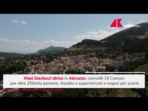 Abruzzo, ‘blackout idrico’ oggi e domani: i lavori tolgono l’acqua a 250mila persone