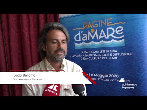 Bellomo, ‘premio Narrativa ‘Pagine d’aMare’ con il libro ’33 Isole’