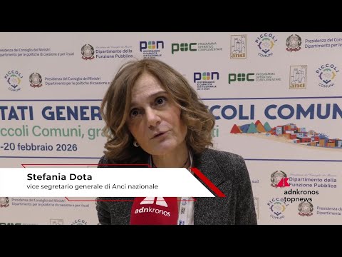 Comuni: Dota (Anci), ‘Stati generali evento molto importante’