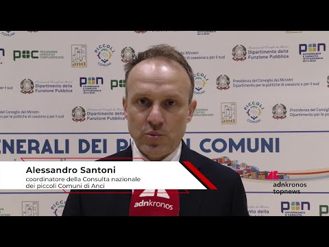 Comuni: Santoni (Anci), ‘da progetto Piccoli contributo ad Agenda Controesodo’