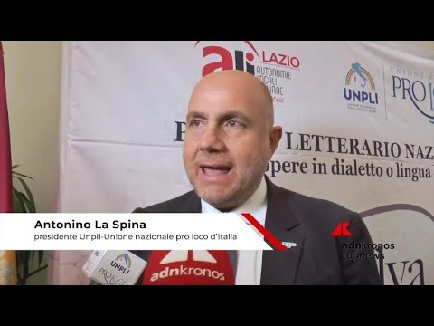 Cultura: La Spina (Unpli), ‘Salva la tua lingua locale incarna patrimonio immateriale’