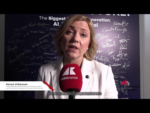 Ia, Virkkunen (Ue): “Accelerare innovazione, ma consapevoli dei rischi”