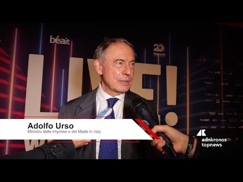 Live Communication Week, Urso (Mimit): ‘Eventi eccellenza del Made in Italy’