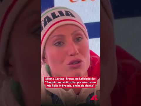 Milano Cortina, Lollobrigida: “Troppi commenti cattivi per aver preso mio figlio in braccio”
