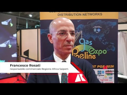 Pipeline & Gas Expo 2026, Rosati (Saipem): “Lng riveste ruolo di importanza crescente”