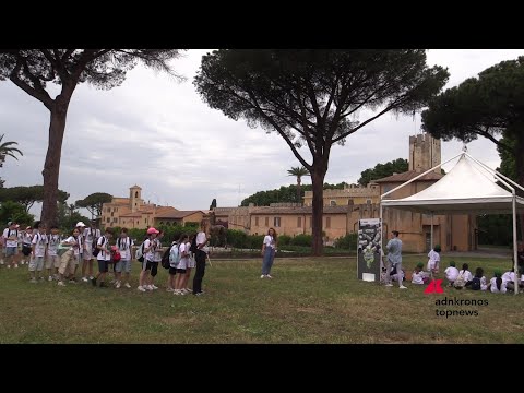 Riciclo e sport, 200 alunni alla Tenuta presidenziale di Castelporziano per una giornata dedicata