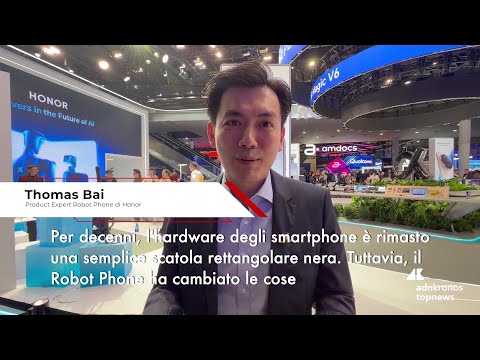 Robot Phone, Honor presenta il futuro della robotica negli smartphon