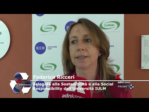 Sostenibilità: Ricceri (Iulm), ‘insieme a CoReVe per affrontare nuove sfide’