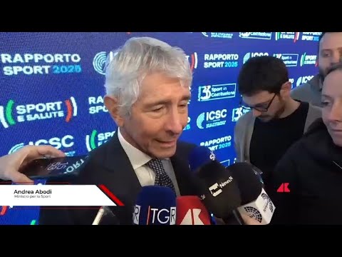 Sport, Abodi: “Cresciamo in risultati e in produzione di ricchezza sociale”