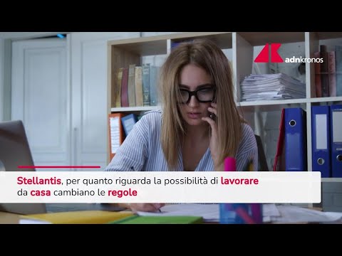 Stellantis, cambiano regole smart working