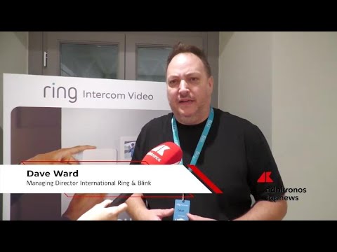 Tech, Ward (Ring & Blink): “Con Ring Intercom Video rendiamo i quartieri più sicuri”