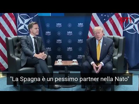 Trump al vertice Nato: “Ho parlato con l’Italia ma non con la Spagna”