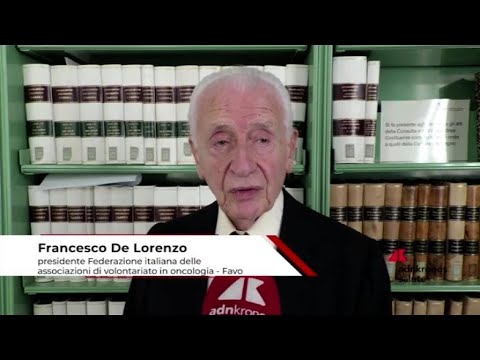 Tumori: De Lorenzo (Favo), ‘al momento della diagnosi malnutrizione in circa la metà dei casi’