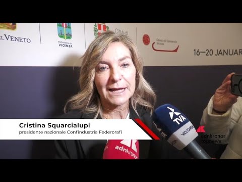 Vicenzaoro January 2026: Squarcialupi (Confindustria Federorafi), ‘stimata perdita export per circa